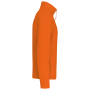 Enzo - Fleece met ritskraag Orange M