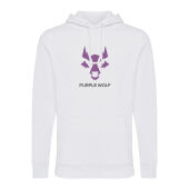 Iqoniq Jasper gerecycled katoen hoodie, recycled white (XXS)