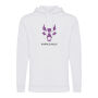 Iqoniq Jasper gerecycled katoen hoodie, recycled white (XXS)