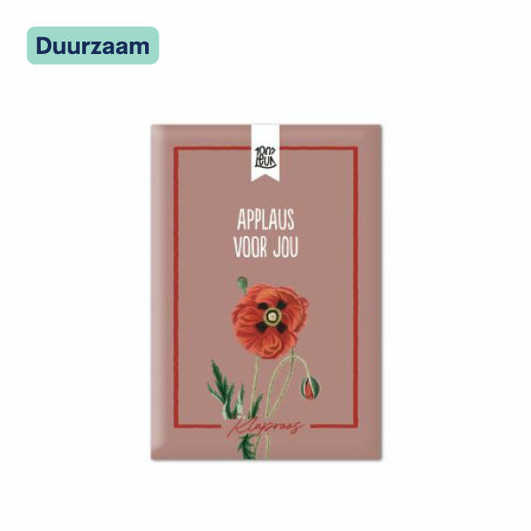 Bloemenzaadjes I Applaus voor jou I Klaproos