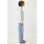 IQONIQ Yengo recycled katoen hoodie met steekzakken, ivory white (L)
