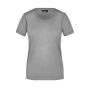Ladies' Basic-T grey-heather S