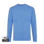Iqoniq Denali gerecycled katoen sweater ongeverfd, heather blue (XXXL)