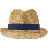 Pricus strohoed - Navy/Naturel