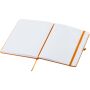 Spectrum A5 recycled hard cover notebook - Orange