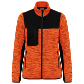 Fluorescent Orange Melange / Black