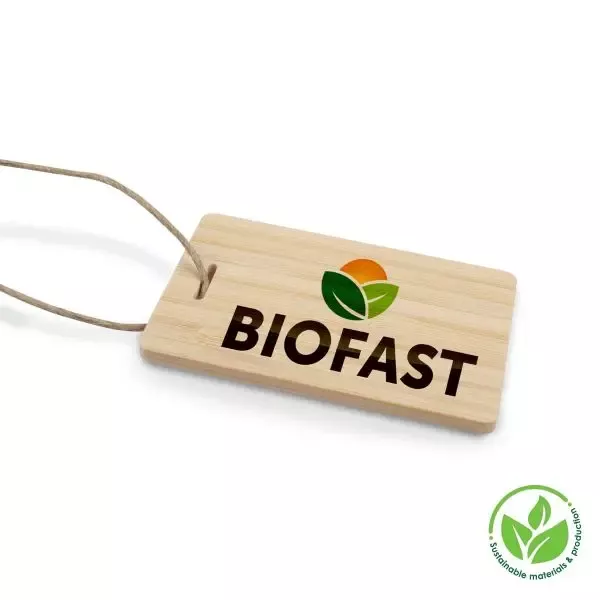 Eco Luggage Tag Bamboo (Brown) Eco Luggage Tag Bamboo (Brown)