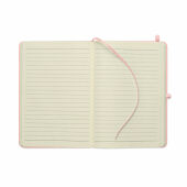 ARCOLOOP - A5 gerecycled PU notitieboek - Babyrose