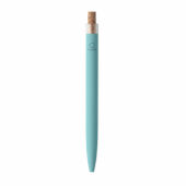 BERGAMO + - Gerecyclede aluminium pen - Babyblauw