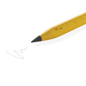 Eon RCS gerecycled aluminium infinity pen, geel