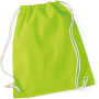 Katoenen gymtas Lime Green One Size