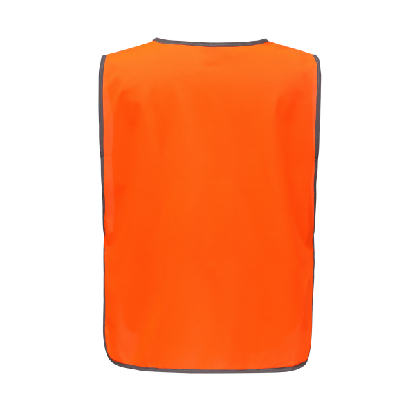 Personalisatie veiligheidshesje met reflecterende rand Orange XXL/3XL Personalisatie veiligheidshesje met reflecterende rand Orange XXL/3XL