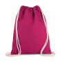 Rugzak met dikke koordjes Fuchsia One Size