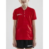 PRO CONTROL BUTTON JERSEY JR BRI RED/WHI 122