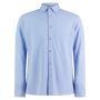 Long Sleeve Superwash® 60°C Piqué Shirt, Light Heather Blue, XXL, Kustom Kit