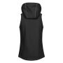 WOMEN'S SOFTSHELL VEST, BLACK, 3XL, PROMODORO