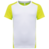 White / Fluorescent Yellow