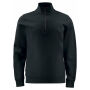 2128 Sweatshirt 1/2 zip Black XS