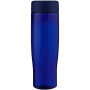 H2O Active® Eco Tempo waterfles van 700 ml met schroefdop - Blauw/Blauw