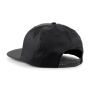 5 Panel Snapback Rapper Cap black one size