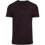 Acid Washed Tee berry black S