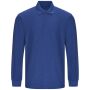 Pro Long Sleeve Piqué Polo Shirt, Royal Blue, XS, Pro RTX