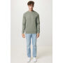 IQONIQ Denali gerecycled katoen sweater ongeverfd, heather green (XXXL)