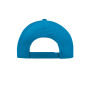 Brushed 6 Panel Cap turquoise one size