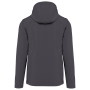 3-laags uniseks softshelljas met afneembare capuchon en mouwen Titanium XXL