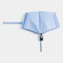 COVER - Automatisch te openen uit 3 secties bestaande paraplu, hemelsblauw
