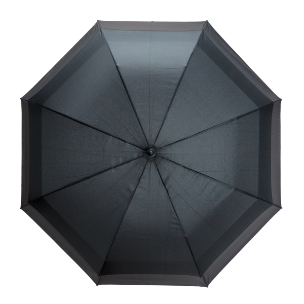 Swiss Peak AWARE™ 23" tot 27" uitschuifbare paraplu, zwart