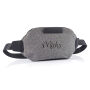 Urban bumbag, grijs, zwart