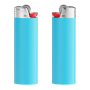 BIC® J26 Aansteker J26 Lighter BO light blue _BA white_FO red_HO chrome