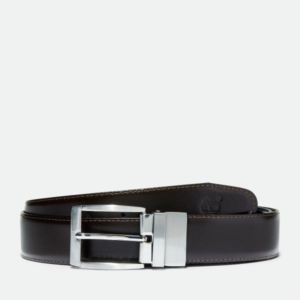 Leren riem met gesp