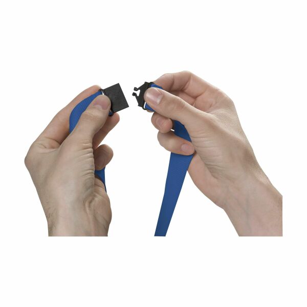 KeyCordSafety 2,4 cm Schlüsselband - blau KeyCordSafety 2,4 cm Schlüsselband - blau