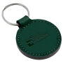 Sleutelhanger P02009, Kunstleder, Groen