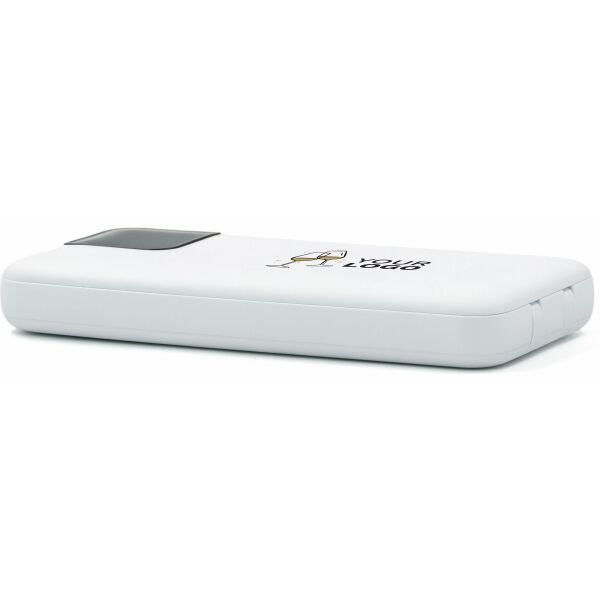 BrandCharger Powercharge 10.000 Eco powerbank wit BrandCharger Powercharge 10.000 Eco powerbank wit