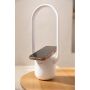 BRAINZ Wireless Charger Lamp Sef Wit