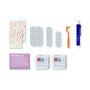 MyKit Teken set met papieren stazak - Kraft bruin