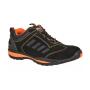 Steelite™ Lusum S1P HRO Safety Trainers, Black/Orange, 46, Portwest