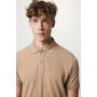 IQONIQ Yosemite gerecycled katoen pique polo, heather brown (XXS)