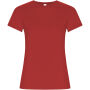 Golden short sleeve women's t-shirt - Red - 2XL