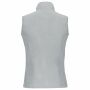 Bodywarmer van microfleece dames snow grey 4XL