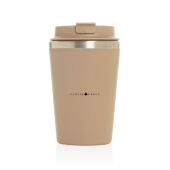 Java RCS recycled dubbel wandige beker 350ML, greige Java RCS recycled dubbel wandige beker 350ML, greige