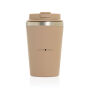Java RCS recycled dubbel wandige beker 350ML, greige Java RCS recycled dubbel wandige beker 350ML, greige