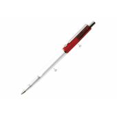 Balpen 925 DP transparant - Wit/transparant / Fluor assorti