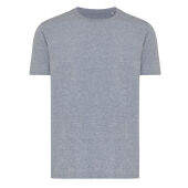 IQONIQ Brett gerecycled katoen t-shirt, light heather navy (XXS)