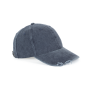 Gescheurde verwassen pet Washed Navy One Size