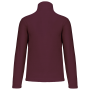 Enzo - Fleece met ritskraag Wine XS