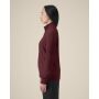 Trailer 2.0 - Het unisex sweatshirt met rits en opstaande kraag - Burgundy (5XL)